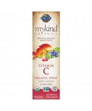 Mykind Organics Vitamín C - ve spreji s příchutí třešně a mandarinky 58ml.